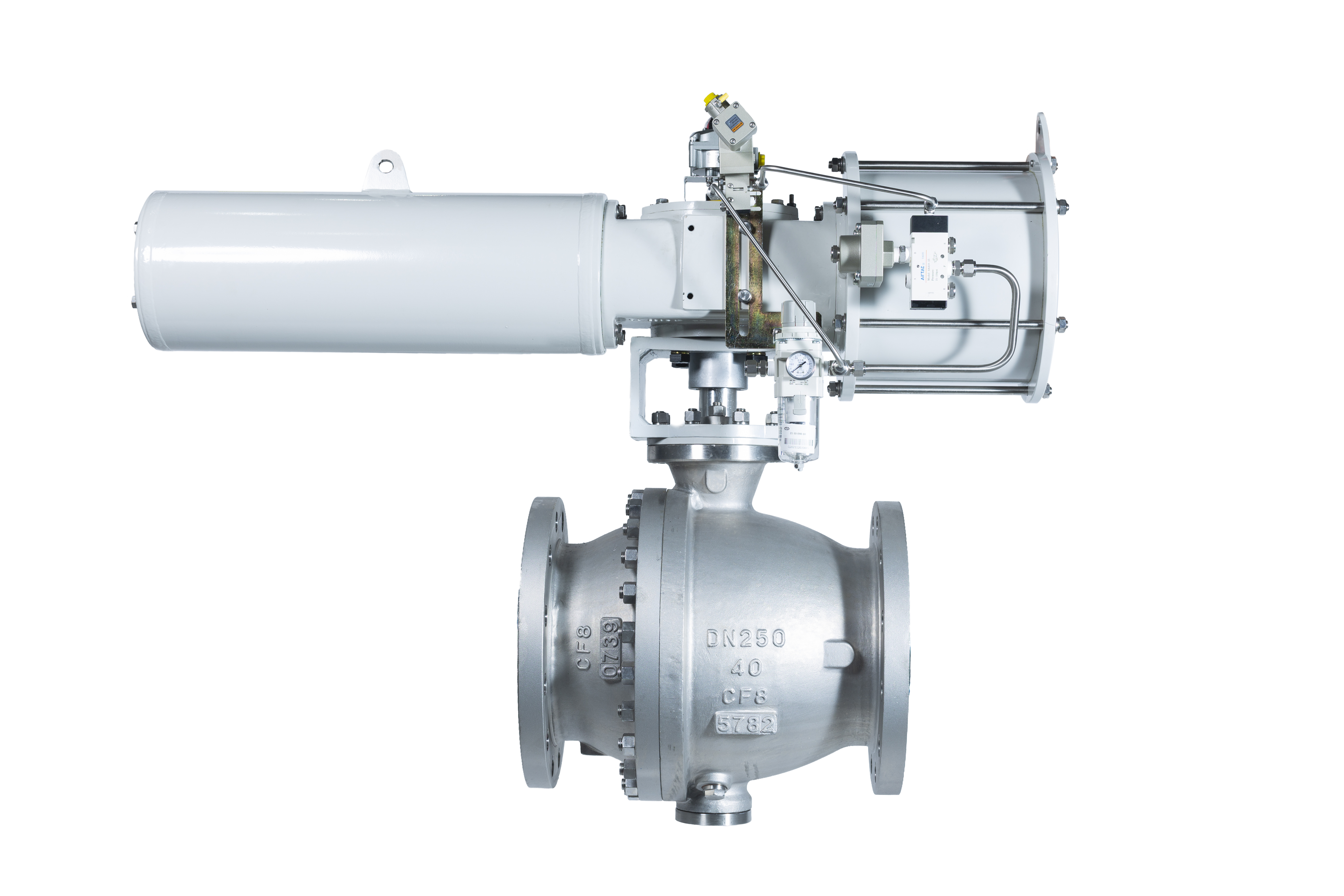 2、软密封固定O型球球阀