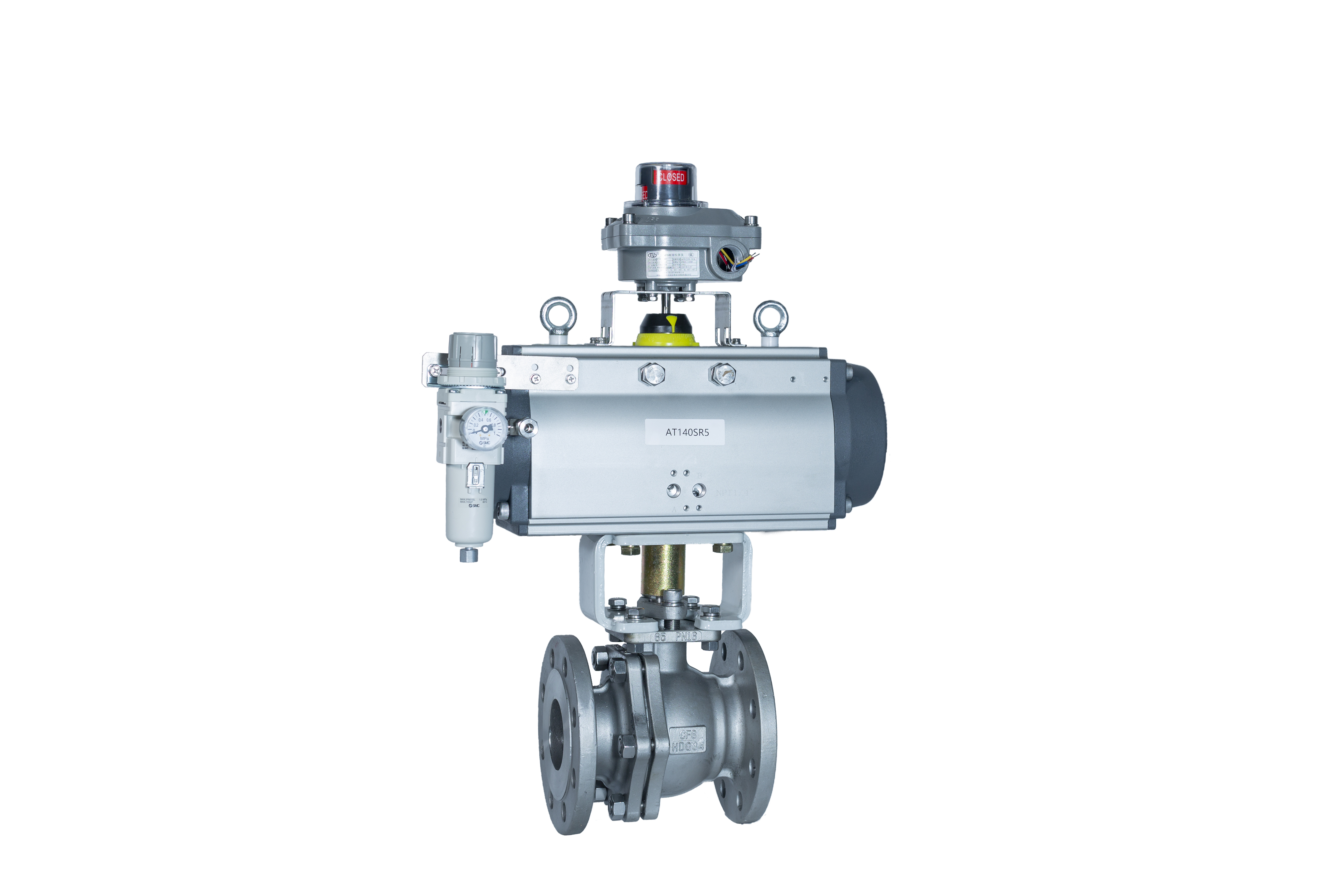 3、软密封浮动O型球球阀