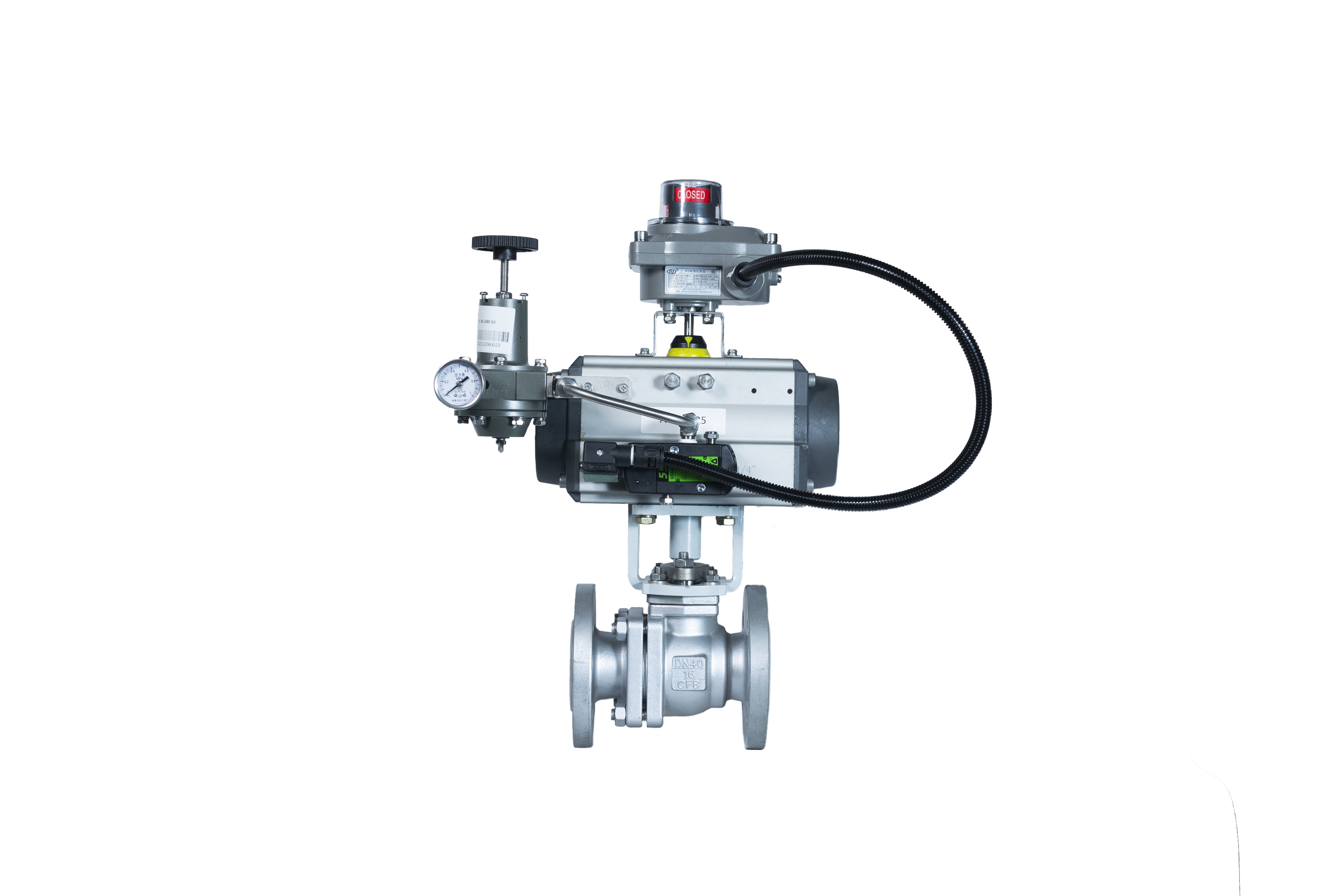 4、衬氟塑O型球阀